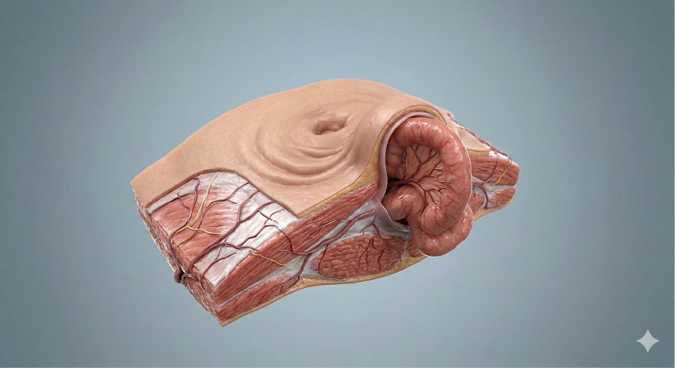 Cirugía de hernia umbilical